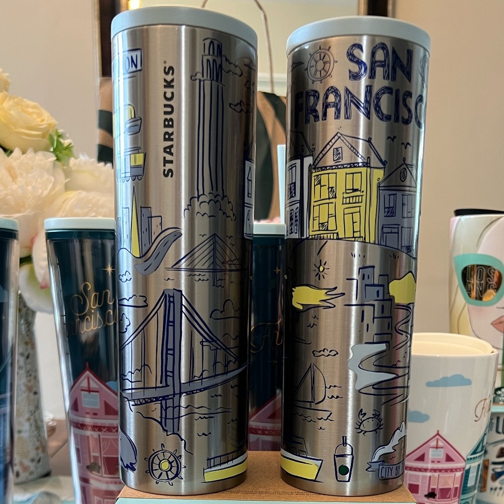 Starbucks Been There Series San Francisco Vacuum Insulated Stainless Steel 16 Oz